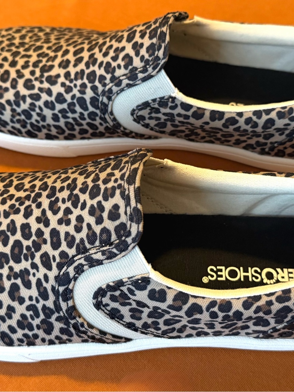Xero Shoes Women's Leopard Slip-On Sneakers - Picture 2 of 3